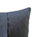 Purple Pom Pom Flower PILLOW COVER Gray Linen (12in x 16in) by JillianReneDecor Indigo Violet Spring Home Decor Gift for Her (Ready to Ship)