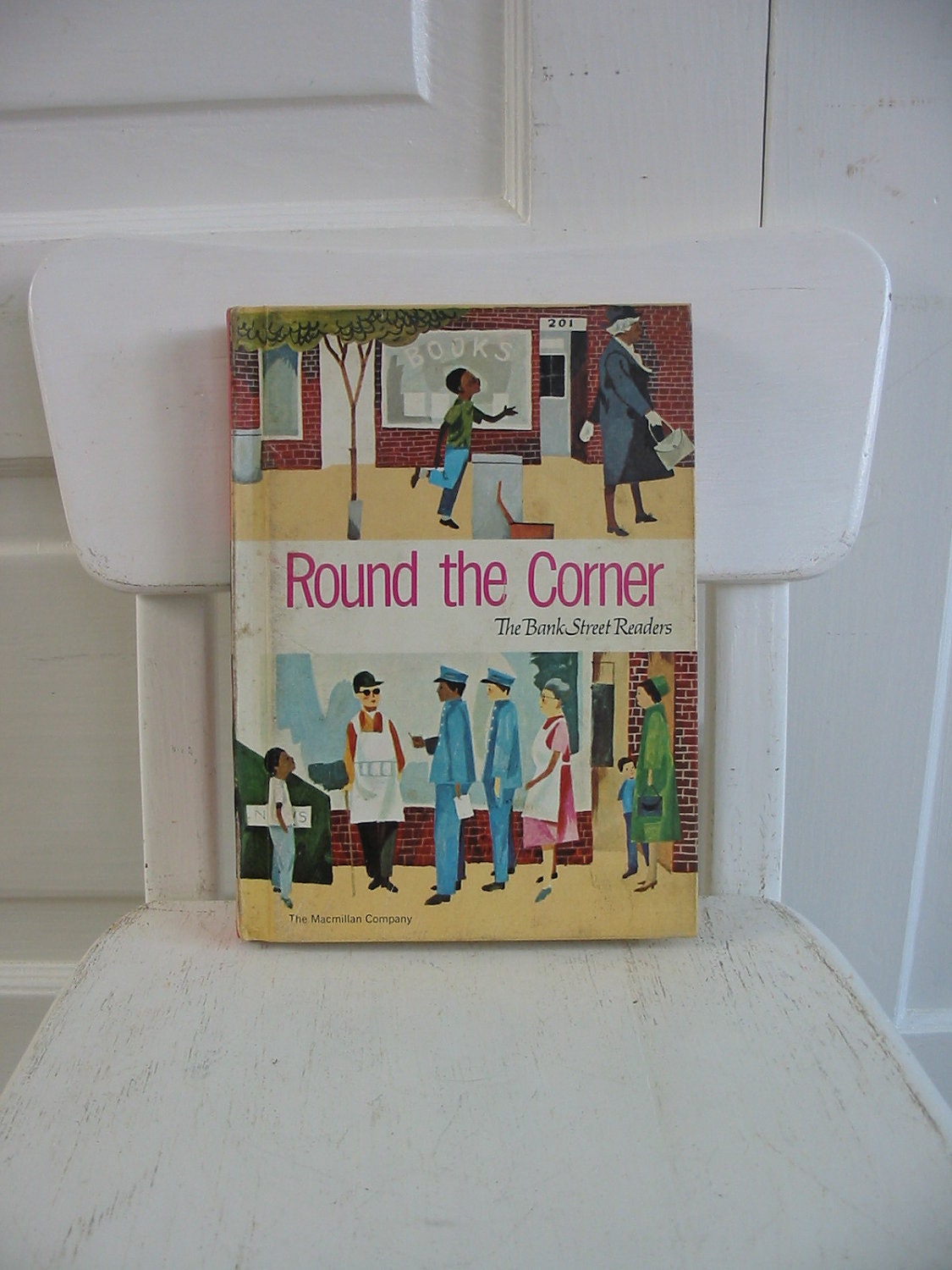 Vintage Children Book Reader School Sixties
