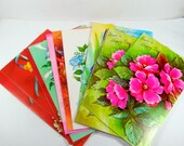 Vintage Box All Occasion Fantusy Greeting Cards, Birthday, Wedding, Cheer, Bright Colors, Retro