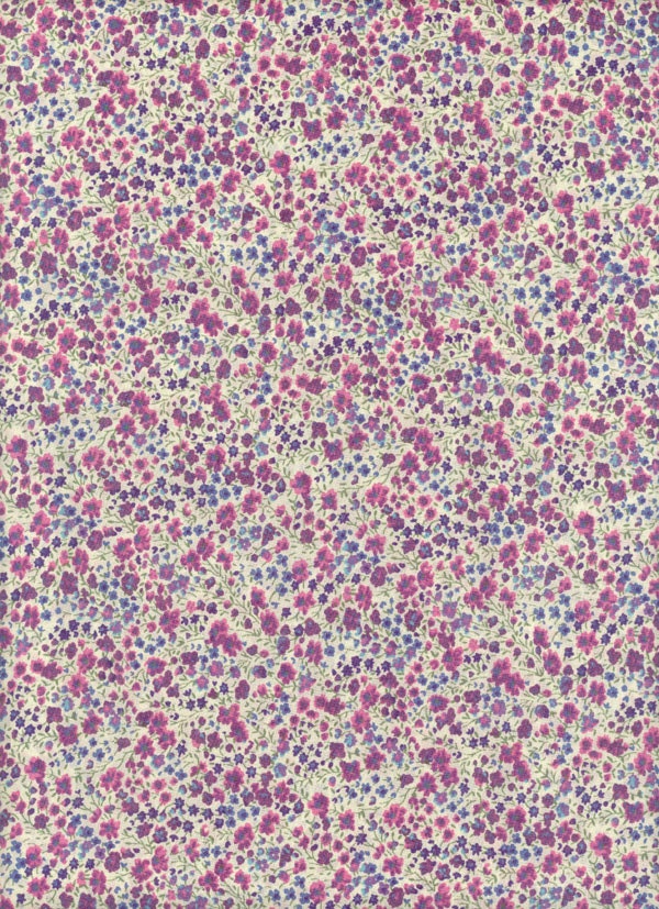 Liberty of London tana lawn fabric Phoebe in Lilac 6 x 27