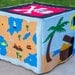 Pirate Adventure Card Table Playhouse, Toy, Personalized, Custom Order