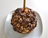 Caramel Dark Chocolate Toffee Apple
