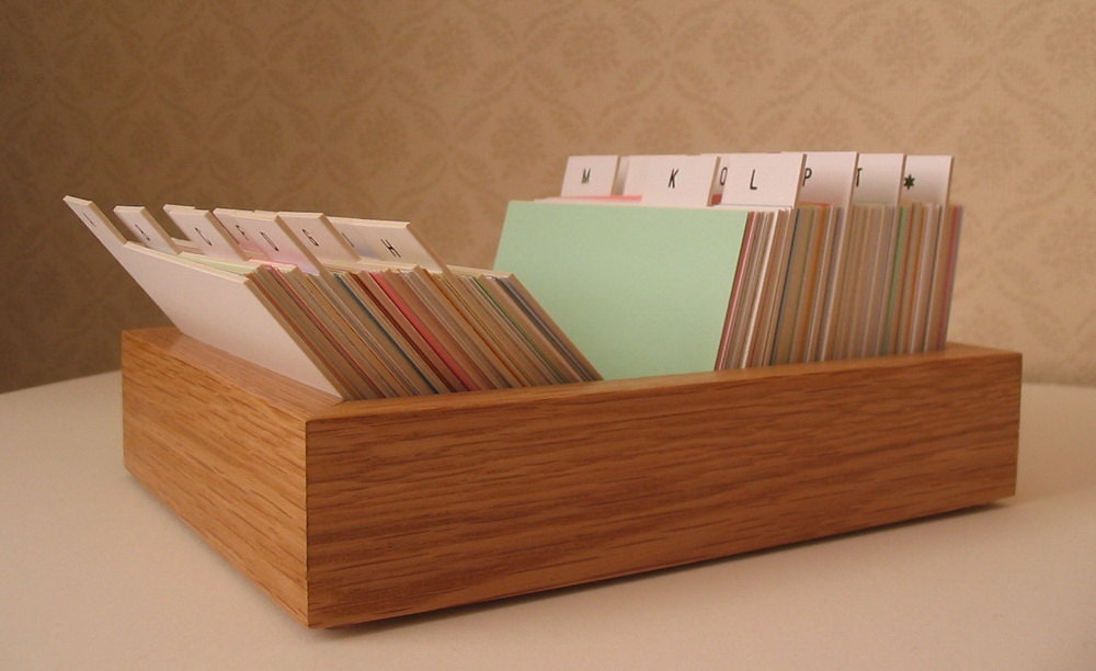 Address book box