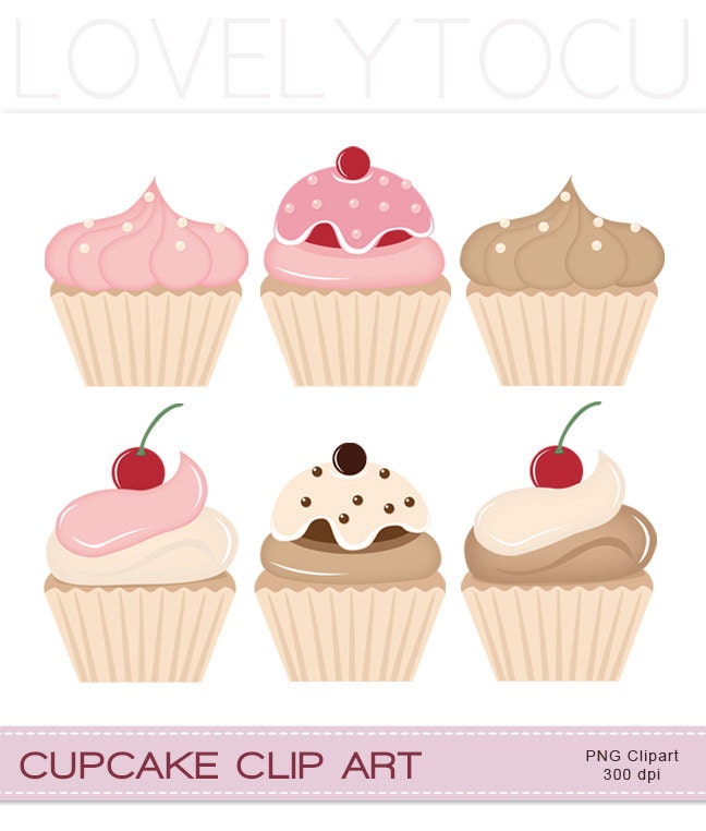 Chocolate Cupcakes Clipart