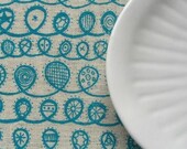 twist - screenprinted fabric