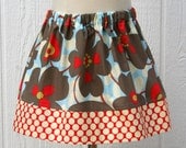 SKIRT SALE -  Lotus Skirt - Kissing Kumquats 2012