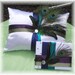 Sweet Fifteen QUINCEANERA  Shoe Kneeling PILLOW Guest Book Pen Set Peacock Feathers CUSTOMIZE
