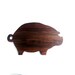 wood pig shape cutting board walnut wood