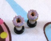 2g Donut Eyelets - Pastel Lavender Donut Plugs