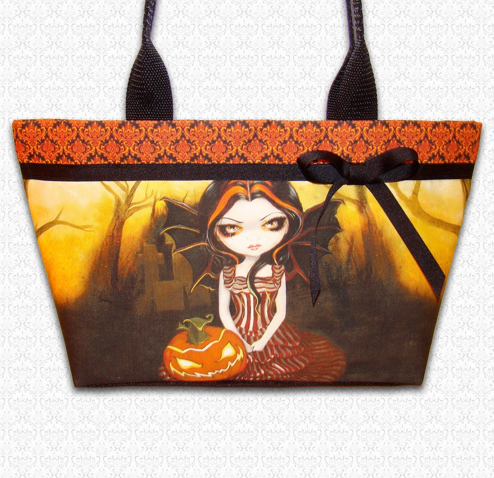 Halloween Twilight WIDE bag Jasmine Becket Griffith