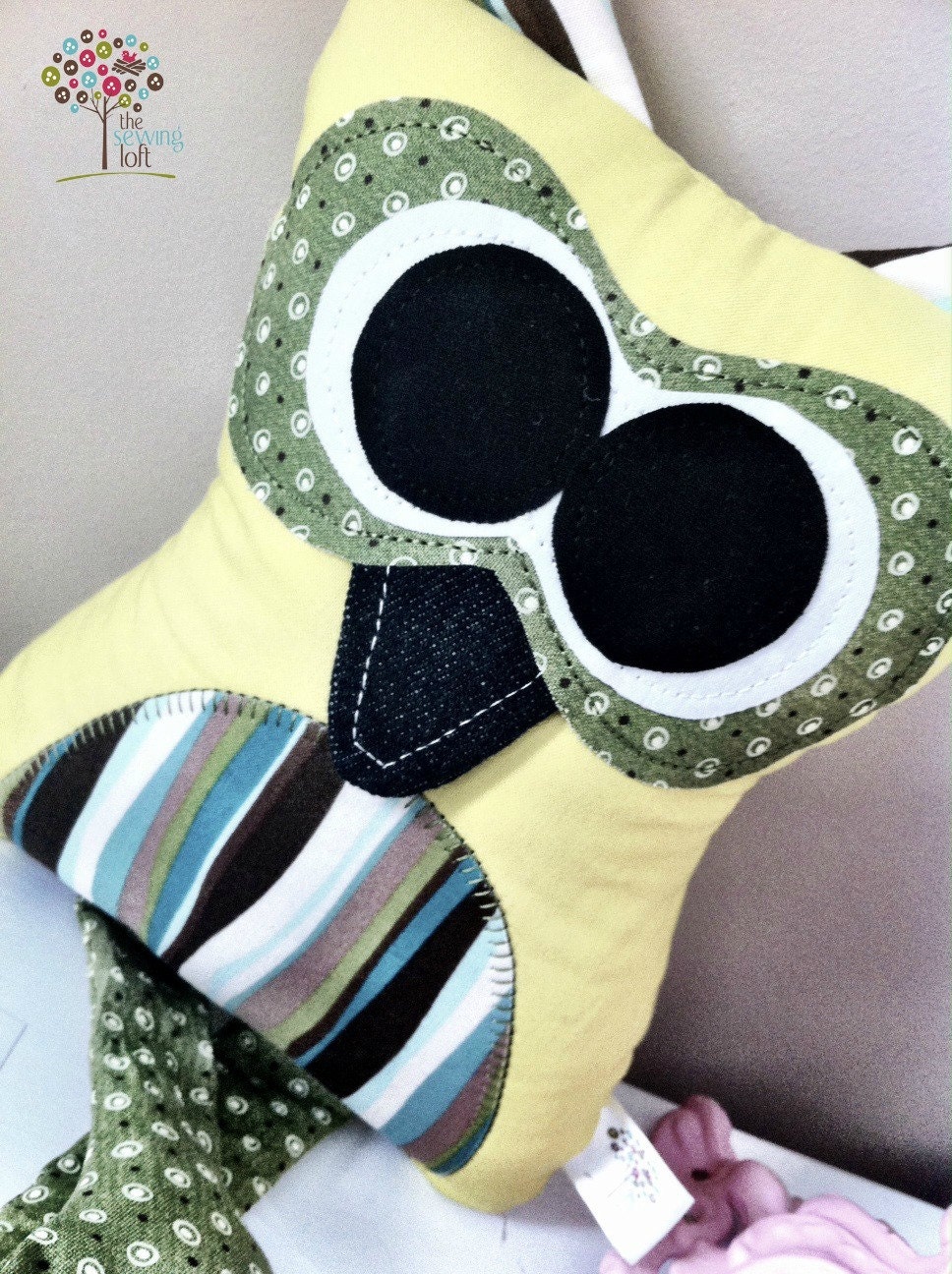 Ollie the Owl Softie Pattern -PDF File Downloads INSTANTLY