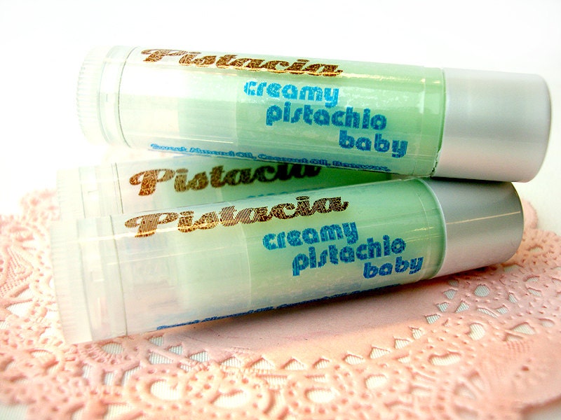 Pistacia - creamy pistachio - Shea Lip Butter