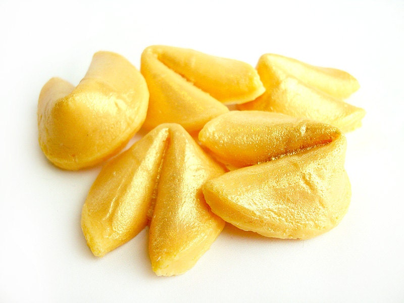 Golden Fortune Cookies - 5 Pack Goat's Milk Soaps