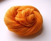 snapdragon light fingering - light orange