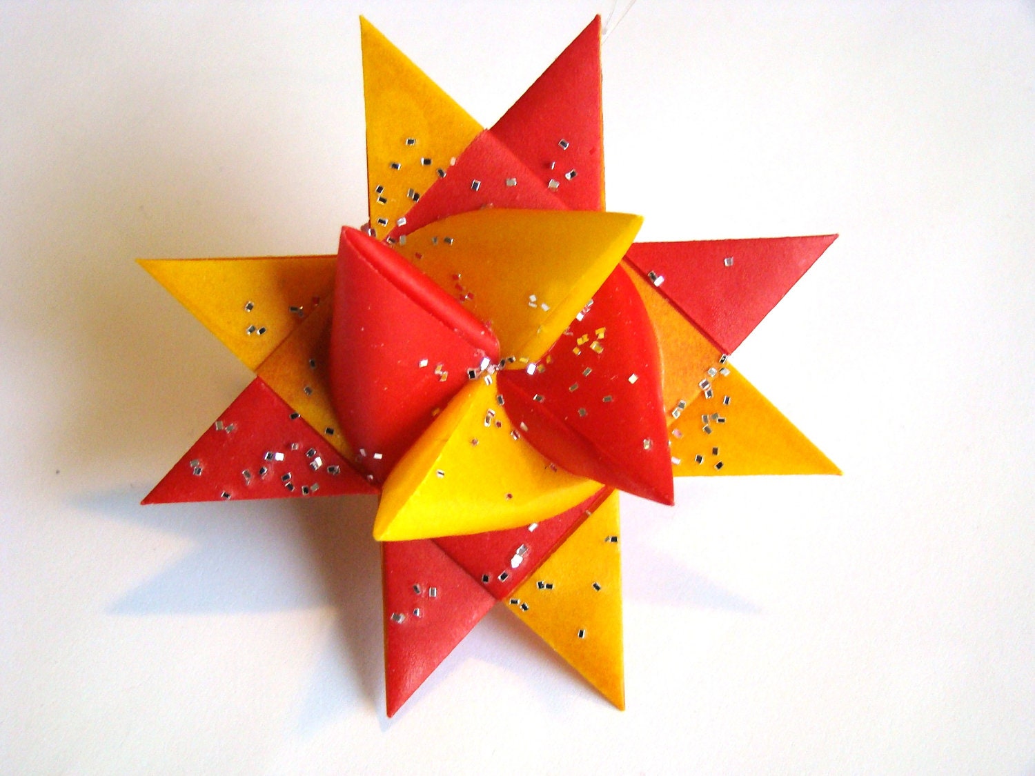 Moravian Stars - Your Choice of TWO Colors Per Star - Set of 5