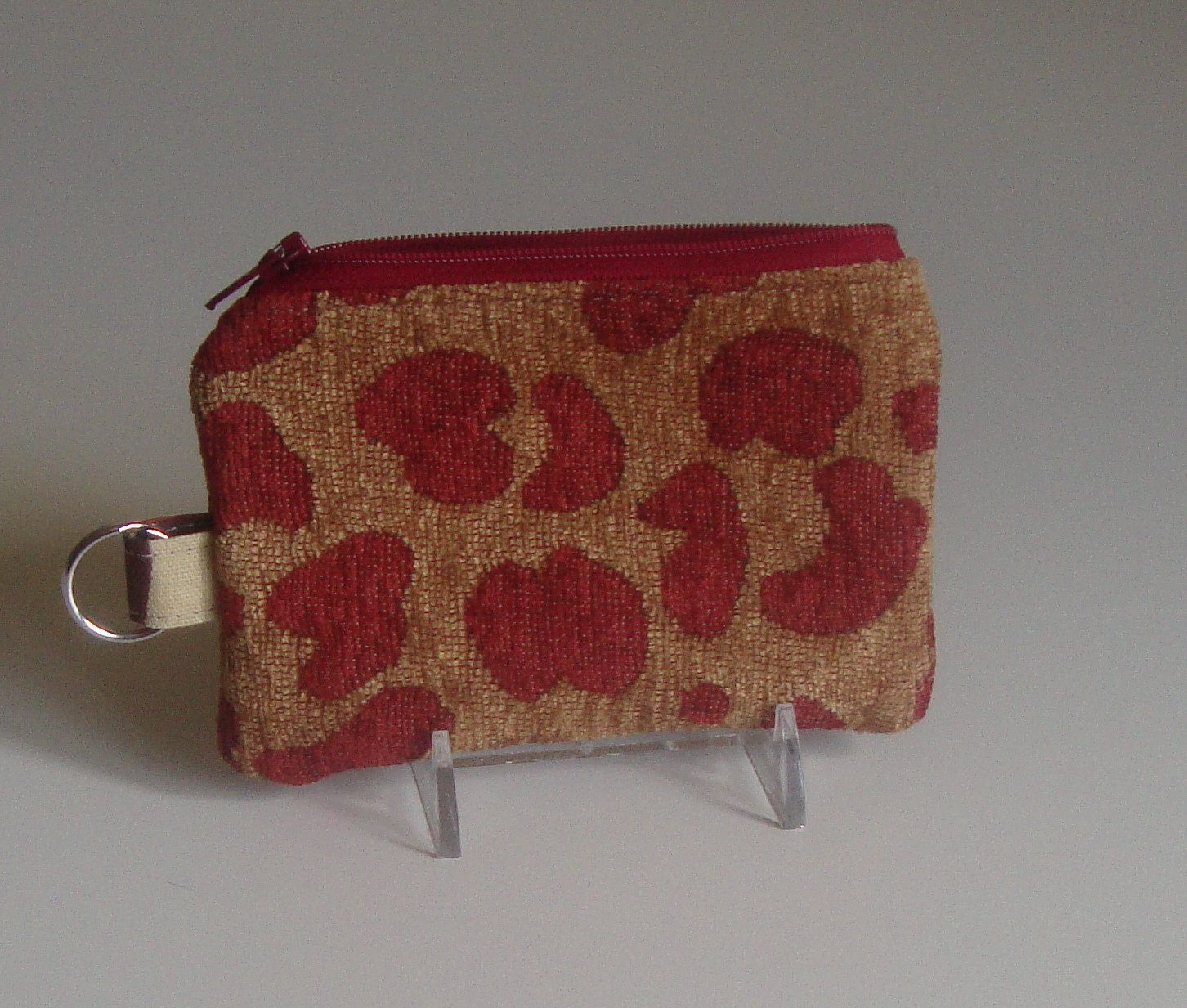 SALE mini zip coin pouch