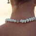 Beach Wedding Shell Lei Necklace