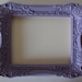 8x10 Shabby Cottage French Lilac Lavender or ANY Color Picture Frame WITH Glass and Back Wall Gallery Frame Vintage Inspired Ornate