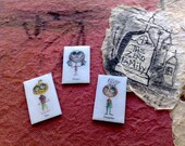 Magnets - Set of 3 Zeropumpkin characters