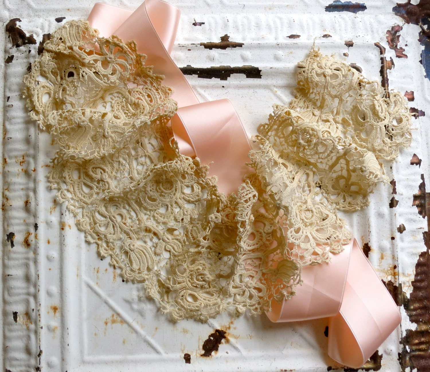 Lovely Vintage Hand Made Lace