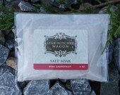 Handmade Pink Grapefruit Salt Soak