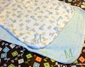 Personalized Burp Cloth Set