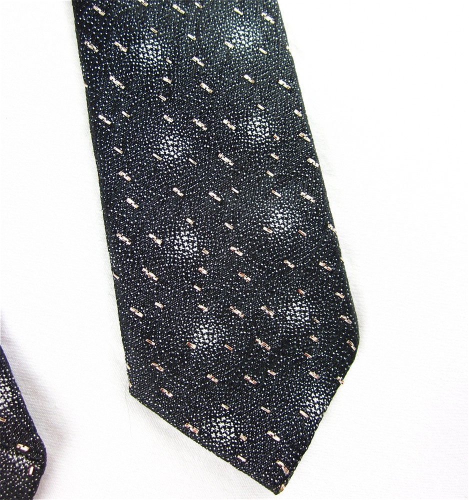 Vintage 1960s or 70s Special Occasion Necktie