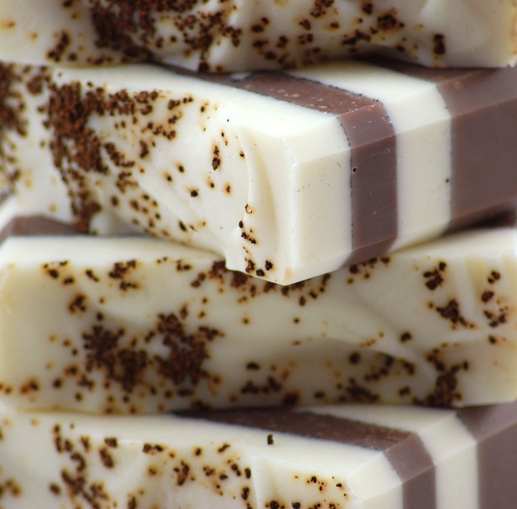 Amaretto Tiramisu Soap Handmade Cold Process, Vegan Friendly