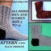 socks, CROCHET PATTERN, number 200, Crochet Socks For Men or Women, Sizes: women size 5 and up, men up to size 13....