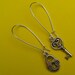 Lock and Key Earrings