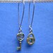 Lock and Key Earrings