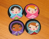 NEW Matryoshka Dolls Magnets