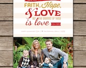1 Corinthians 13:13 - Custom Photo Valentines Card Il_170x135