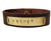 Unisex Hand Stamped cuff bracelet, Unisex Personalized Jewelry.