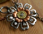 Blossoms with a Bang Steampunk Statement Bib