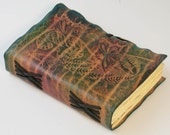 Colorful Butterfly Leather Journal