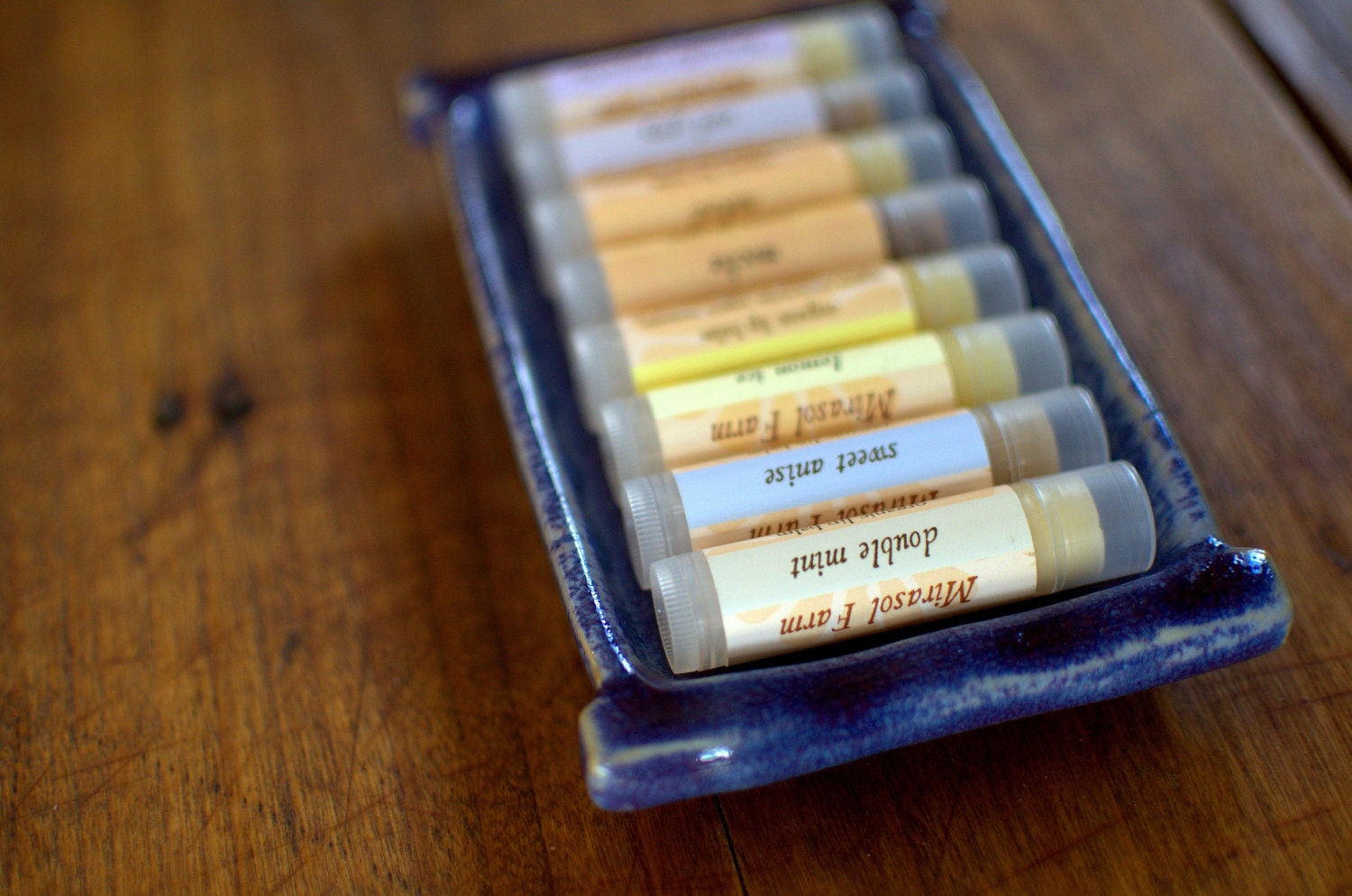 Ten Organic Lip Balms from Mirasol Farm
