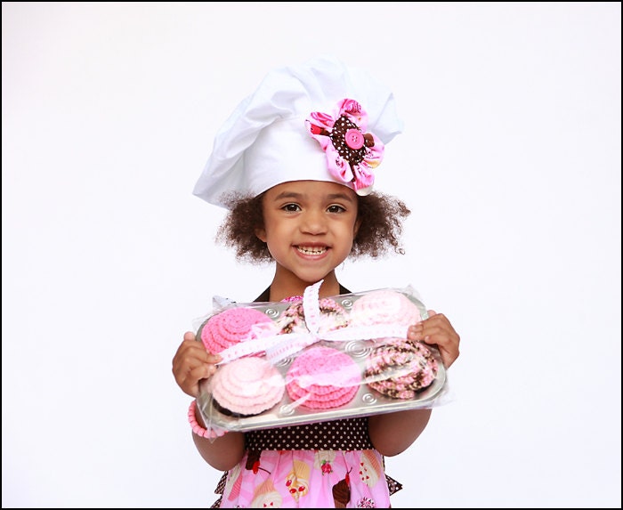 Children's Chef Hat Cupcakes Galore