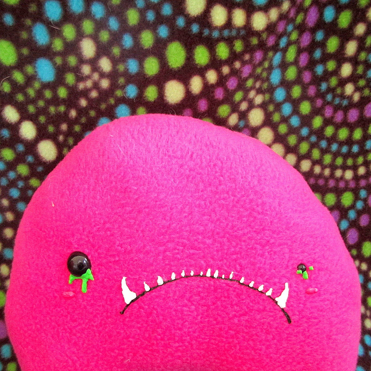 Suzie - Sad Girly Plush Monster