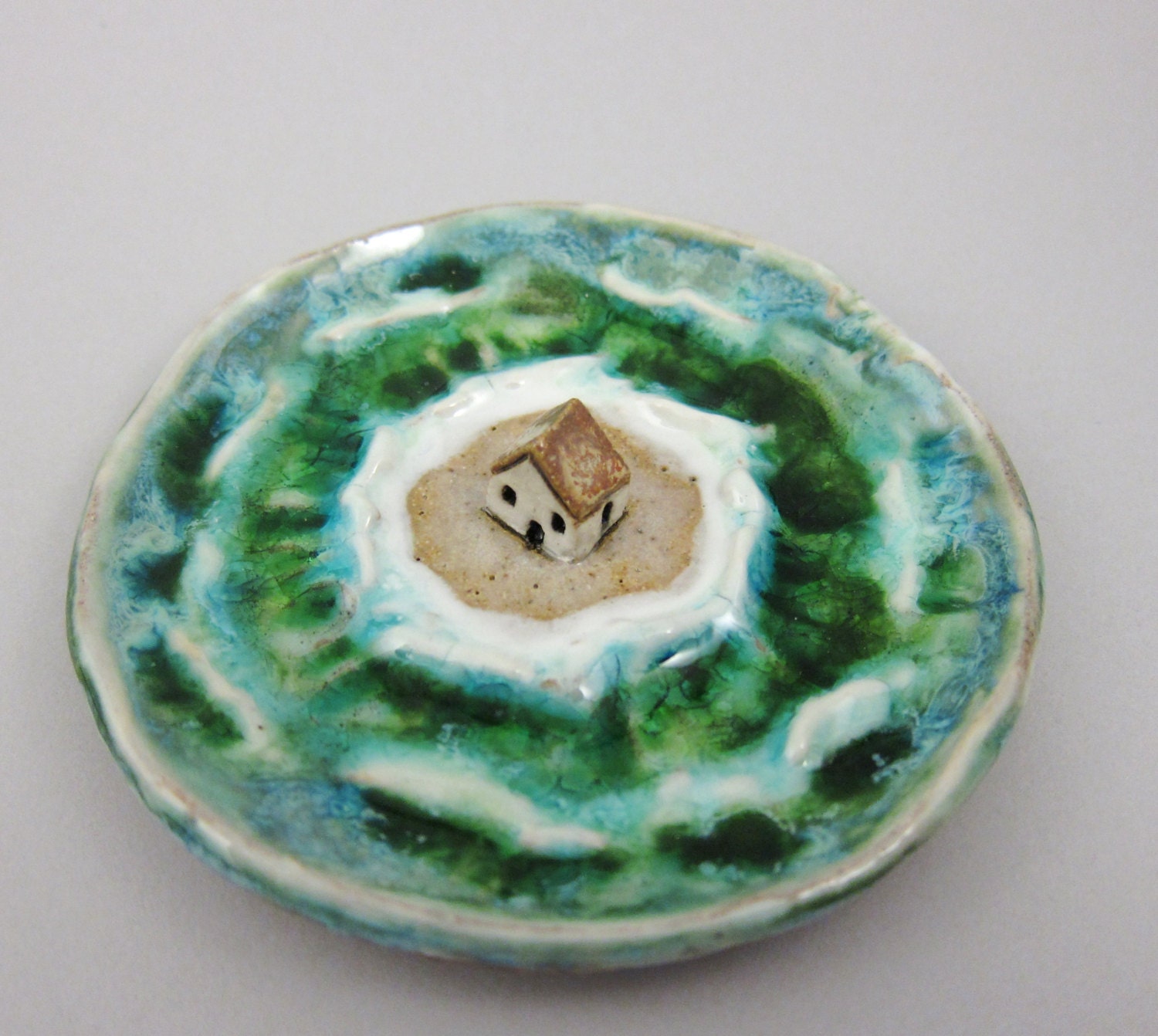 MindStorm...Keepsake Dish in Stoneware