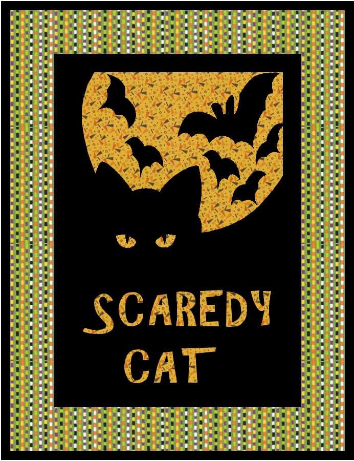 Scaredy Cat Quilt PDF Pattern by MadCreekDesigns