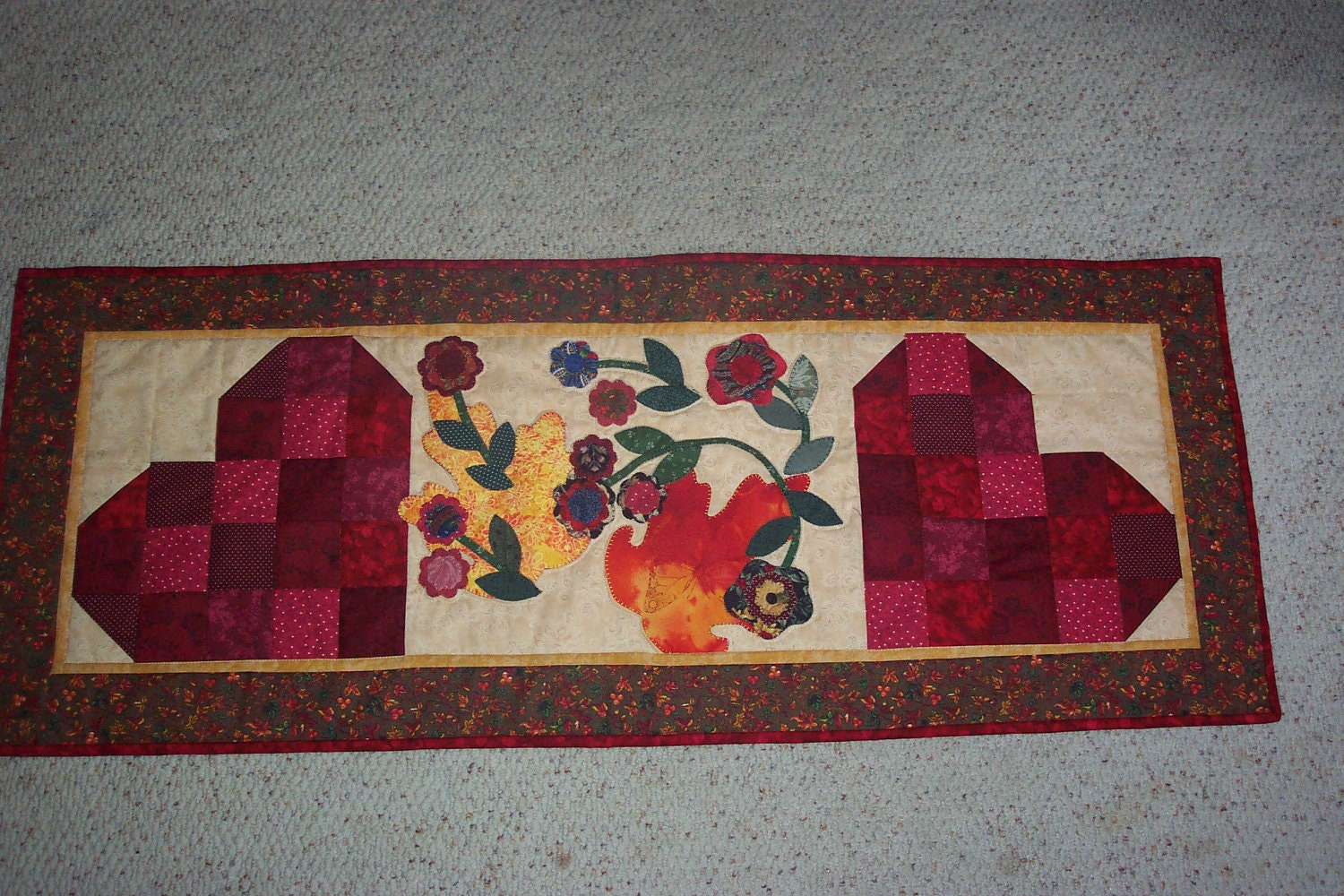 Valentine Hand Made Table Runner