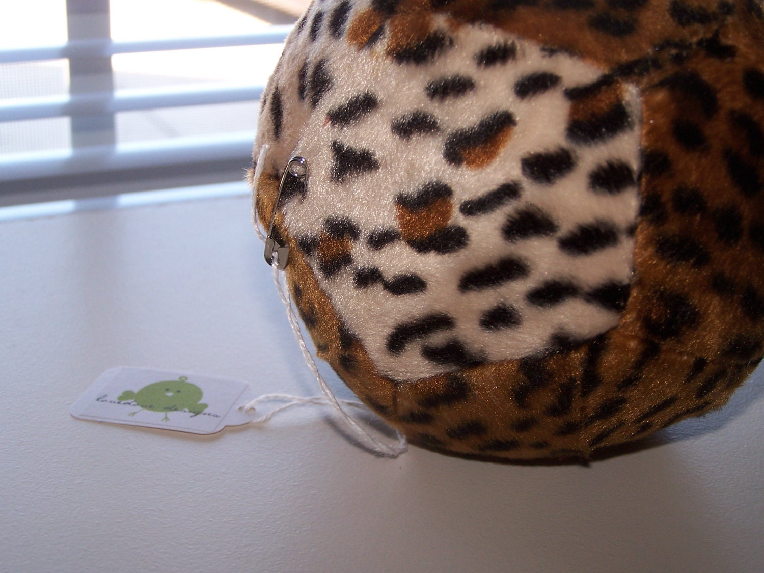 Show Your Wild Side - Plush Stuffed Ball - Great Baby/Toddler Toy