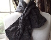 Mini Twist PDF Scarf Hand Knitting Pattern