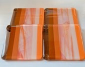 Autumn Splendor Fused Glass Coasters