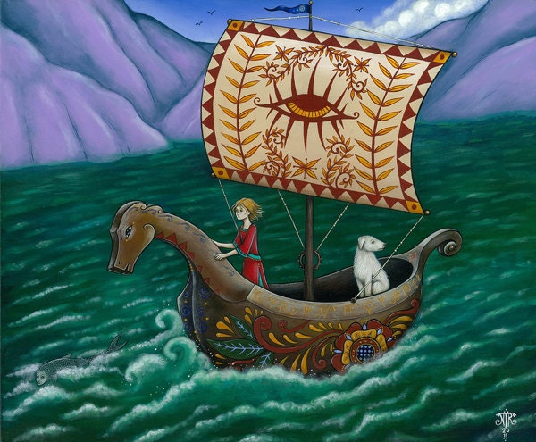To the Sea we go - Limited Edition Giclee Print