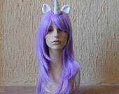 LIGHT PURPLE My Little Pony costume wig - light purple my little pony cosplay
