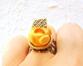 Kawaii Food Ring Cake Miniature Food Jewelry Gifts Under 10