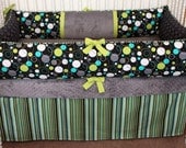 Custom Crib Bedding Set - Lagoon