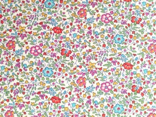 liberty of london 2013 S/S- NEW RELEASE - fat 1/4 - Katie and Millie - pink, red, aqua orange and green